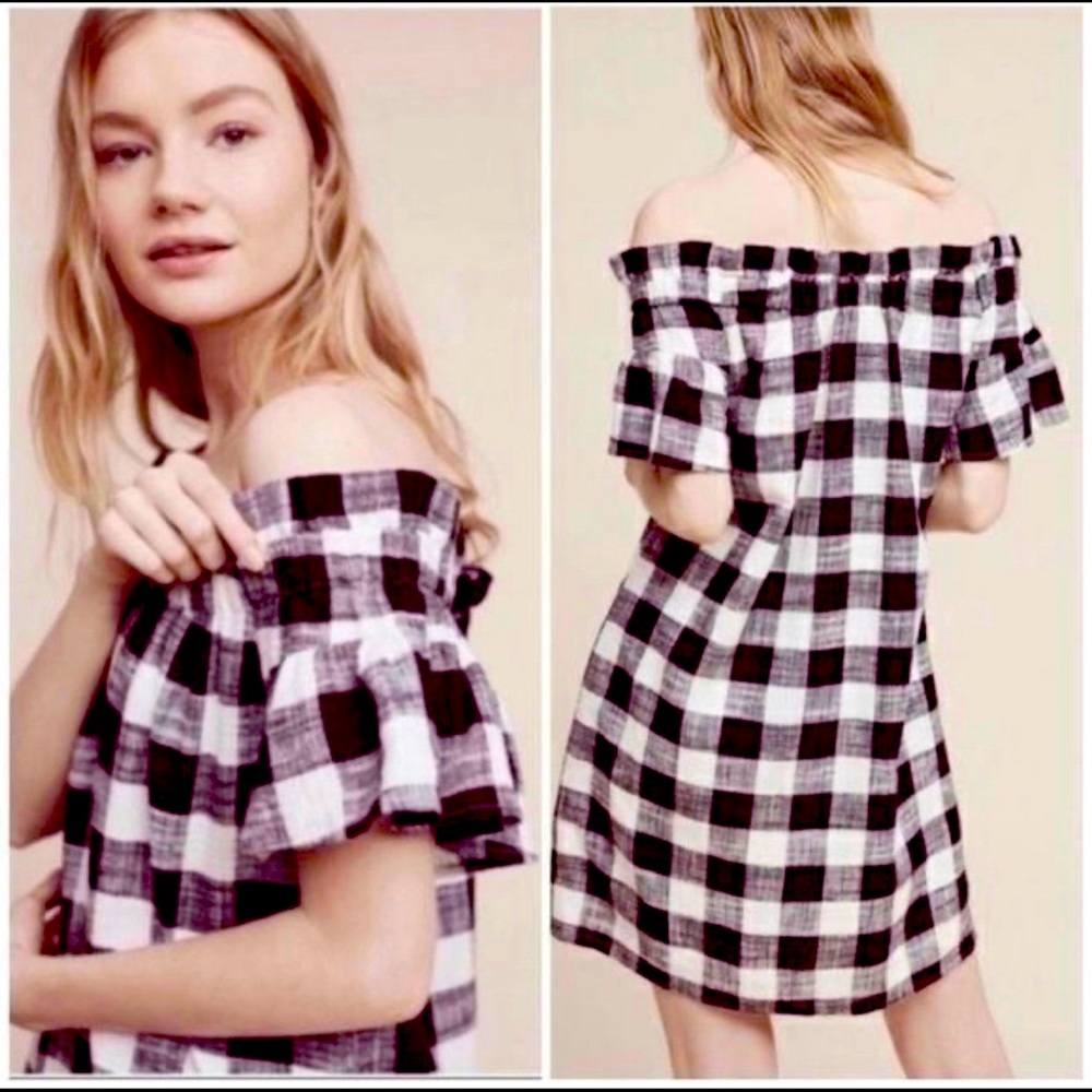 Anthropology dress size petite Large